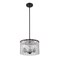 Z-Lite Glacier Pendant, 3-Light, 12.5 In.W x 9 In.H, Matte Black/Clear 1943P12-MB - alternate 8